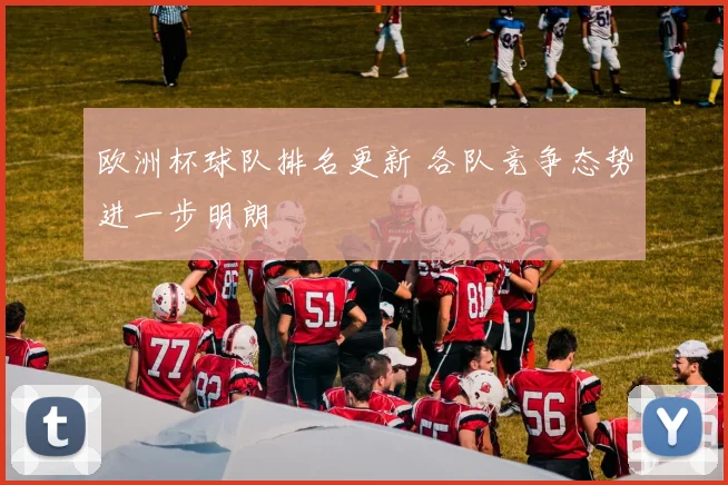 欧洲杯球队排名更新 各队竞争态势进一步明朗